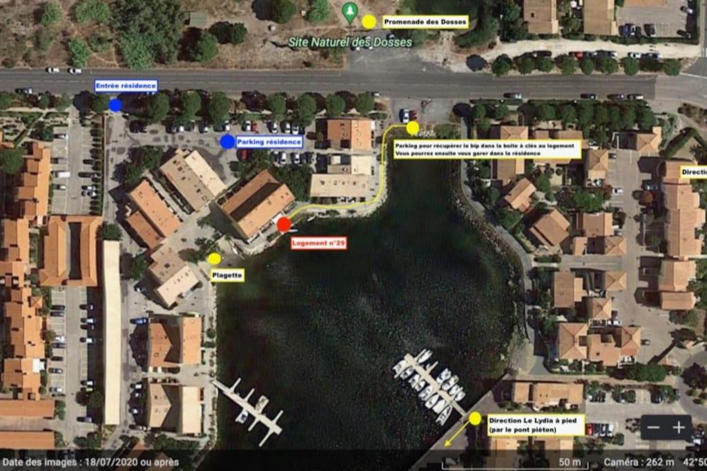 Appartement Coup De Coeur Les Pieds Dans L'Eau Le Barcares Ngoại thất bức ảnh